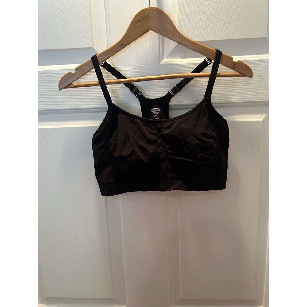 Active by Old Navy Women Black Sports Bra XL